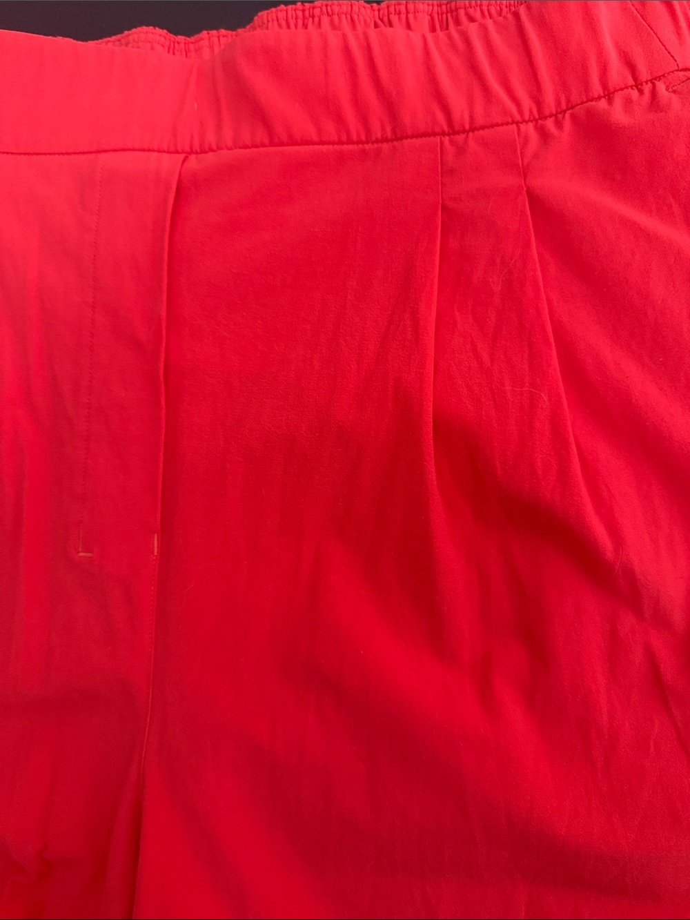 Lululemon Red Crop Pant Elastic Waist - Picture 4 of 10